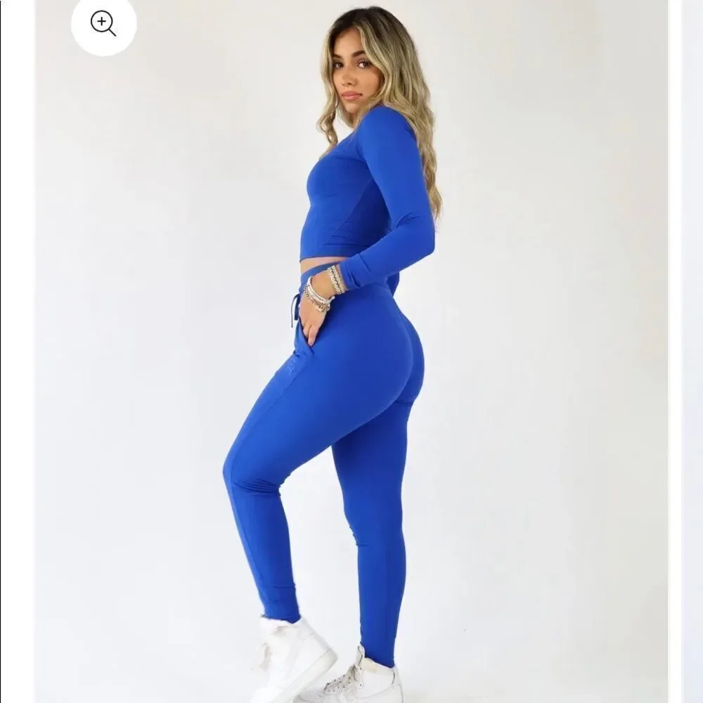 First Health blue Performance leggings - Picture 10 of 10